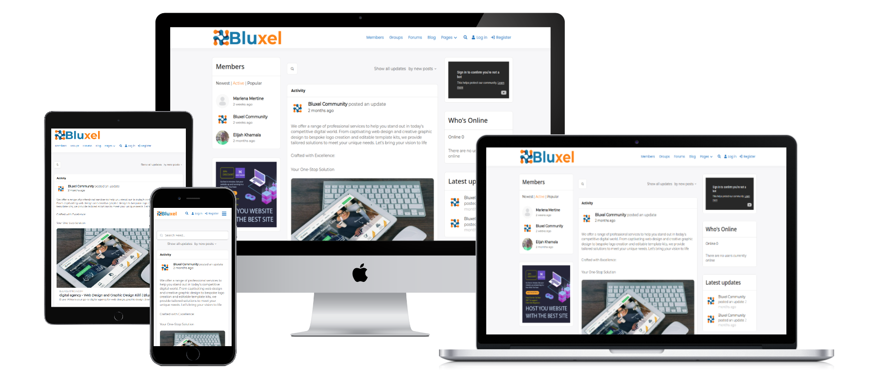 Design and Development of Bluxel Community – Africa's Digital Collaboration Hub-2